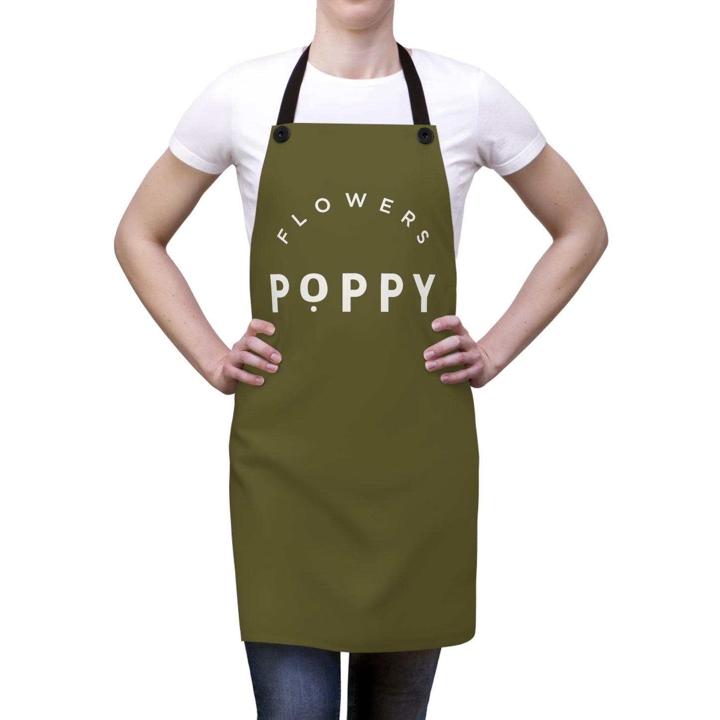 Poppy Flowers Apron