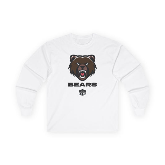 Adult Bears Gildan Ultra Cotton Long Sleeve