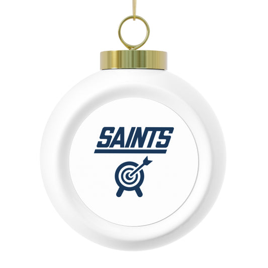 Saints Archery Christmas Ball Ornament