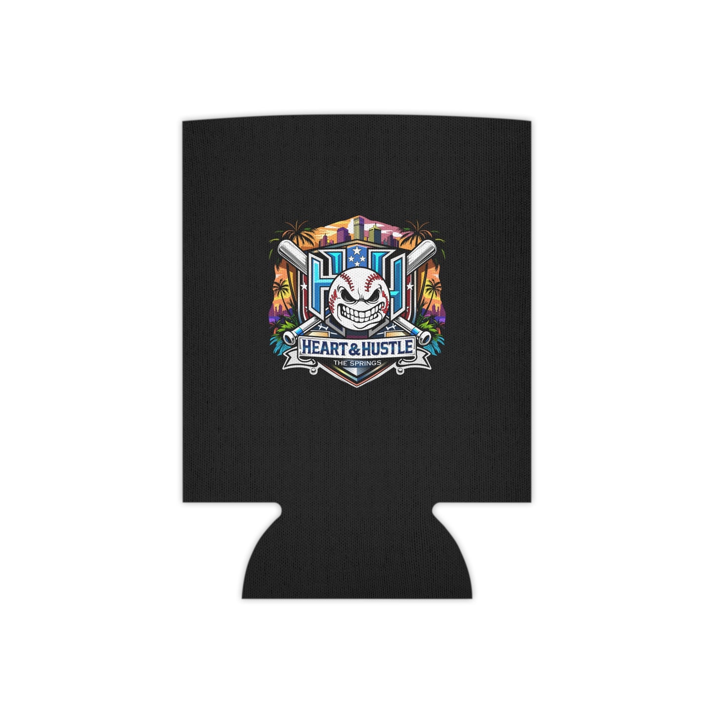 Heart and Hustle Baseball Can Cooler 3-pack