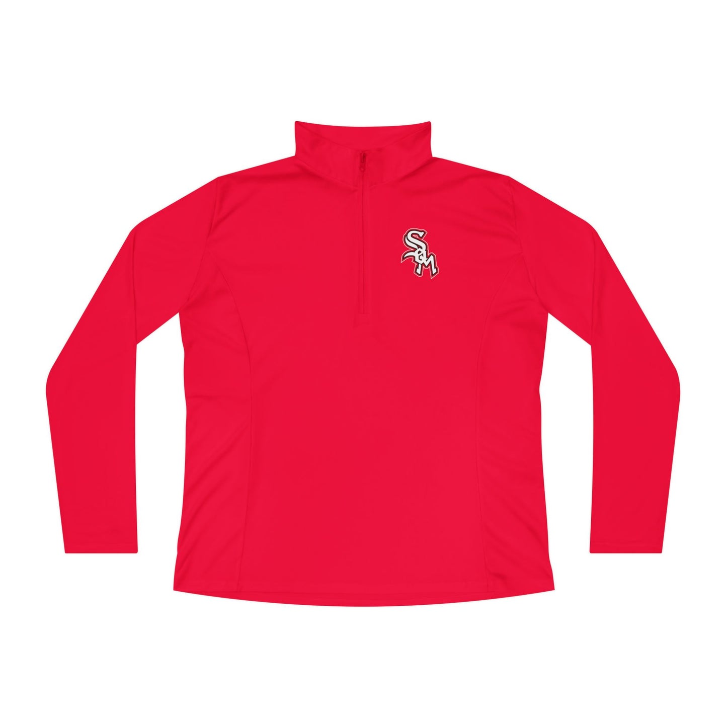Women's South Orange-Maplewood Baseball Sport-Tek Quarter-Zip Pullover
