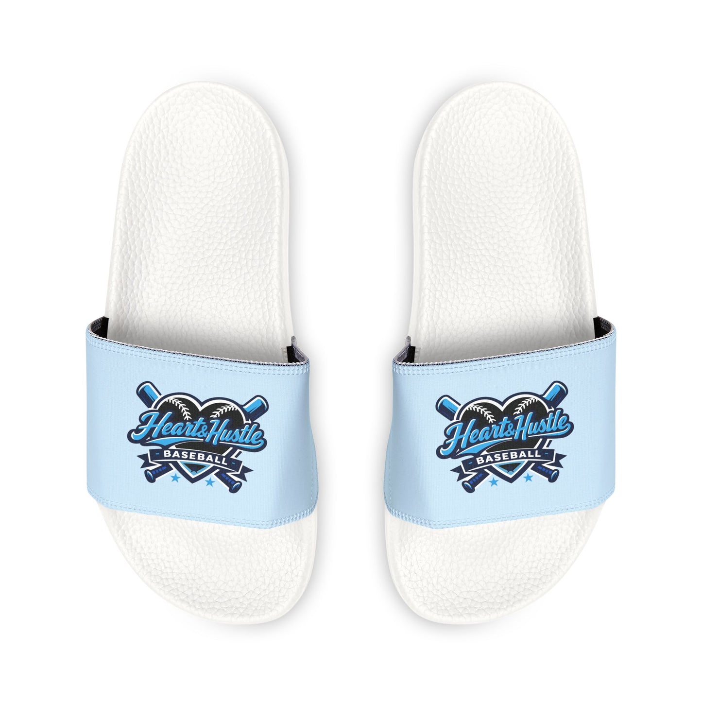 Youth Heart and Hustle Baseball Slide Sandals