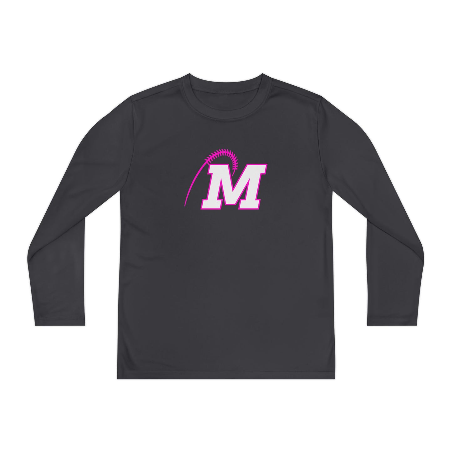 Girl's Milwood Little League Sport-Tek Performance Long Sleeve Shirt