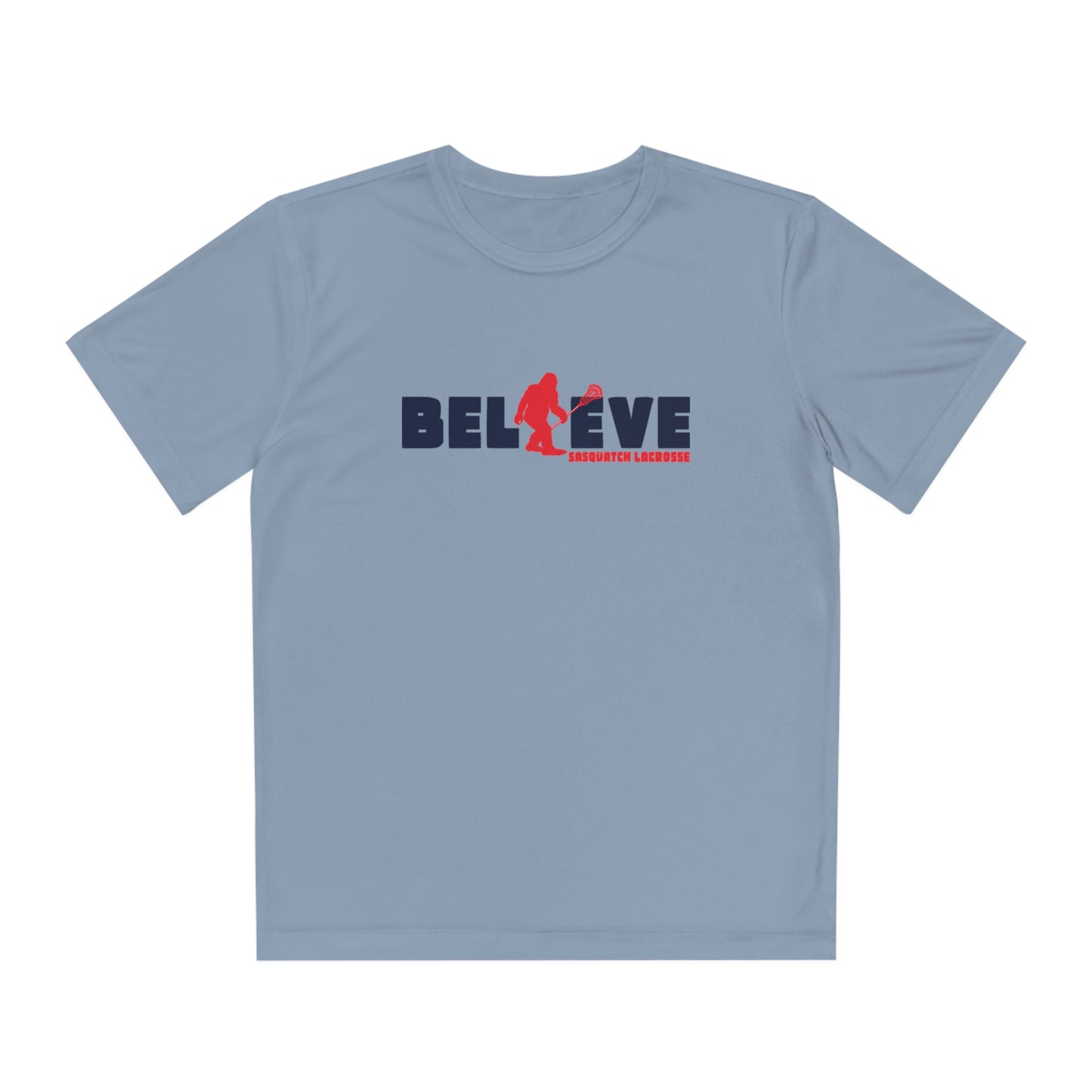 Youth Sasquatch Lacrosse Sport-Tek Performance T-Shirt