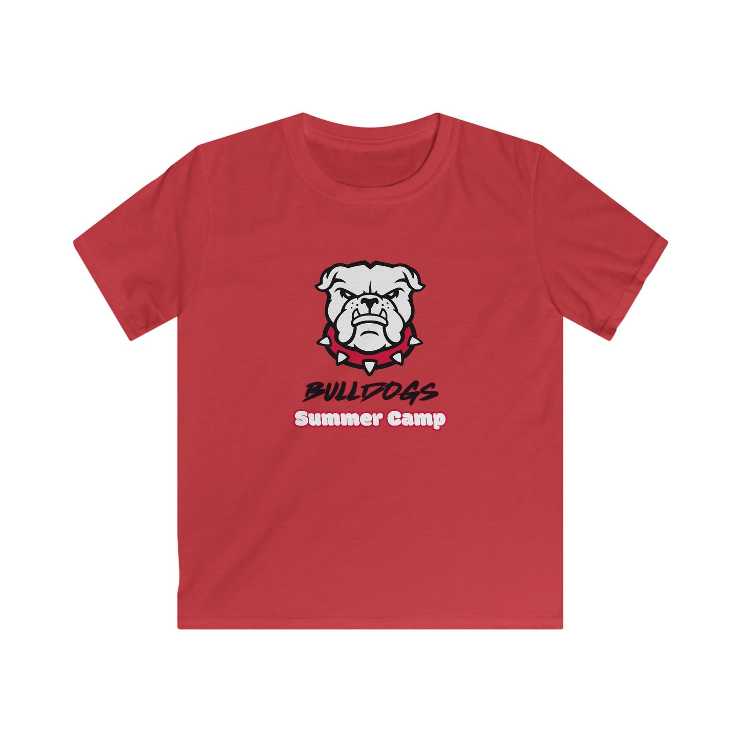 Youth Bulldogs Summer Camp Gildan Softstyle T - Shirt