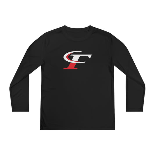 Youth Colorado Force Softball Sport-Tek Performance Long Sleeve Shirt