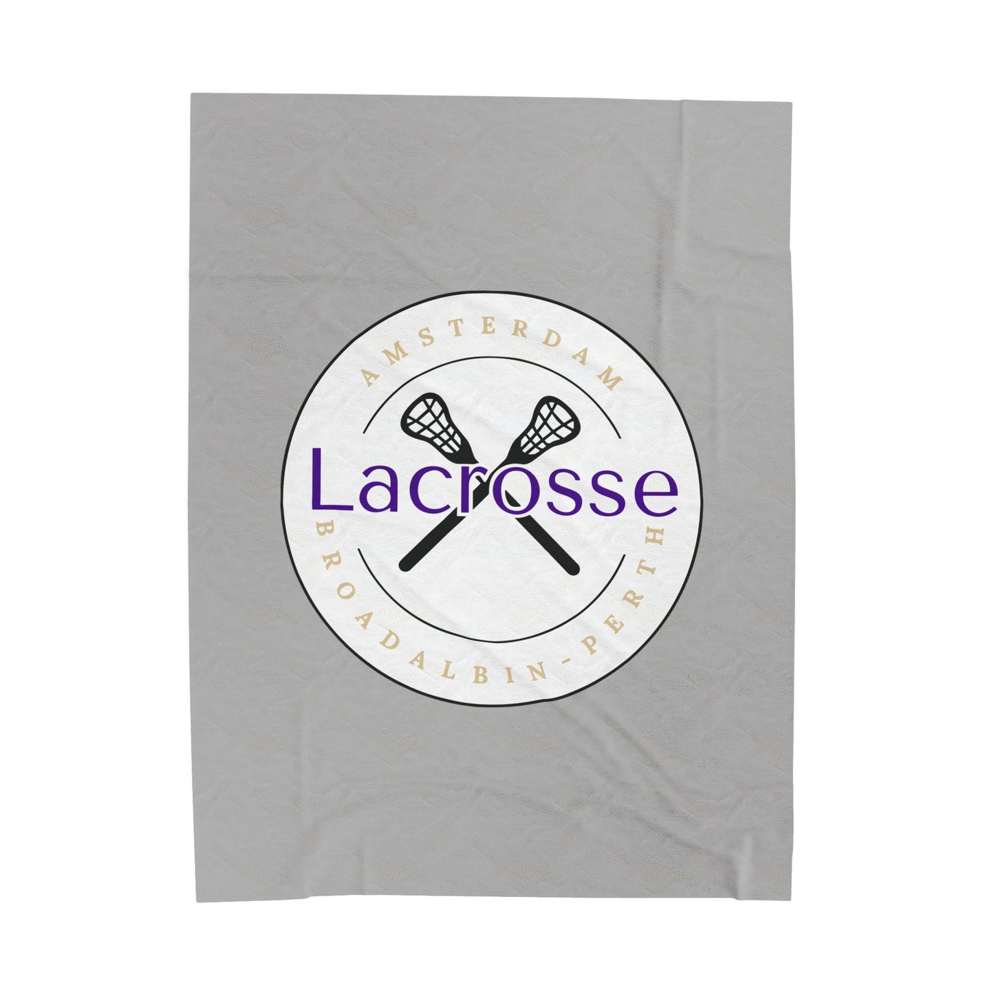 Amsterdam Lacrosse Velveteen Plush Blanket (60 x 80)