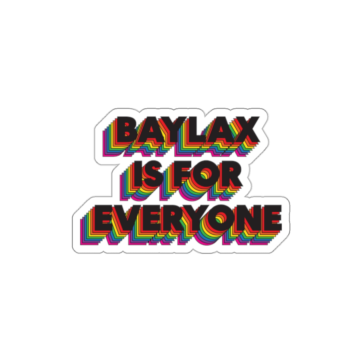 BayLax Die Cut Stickers