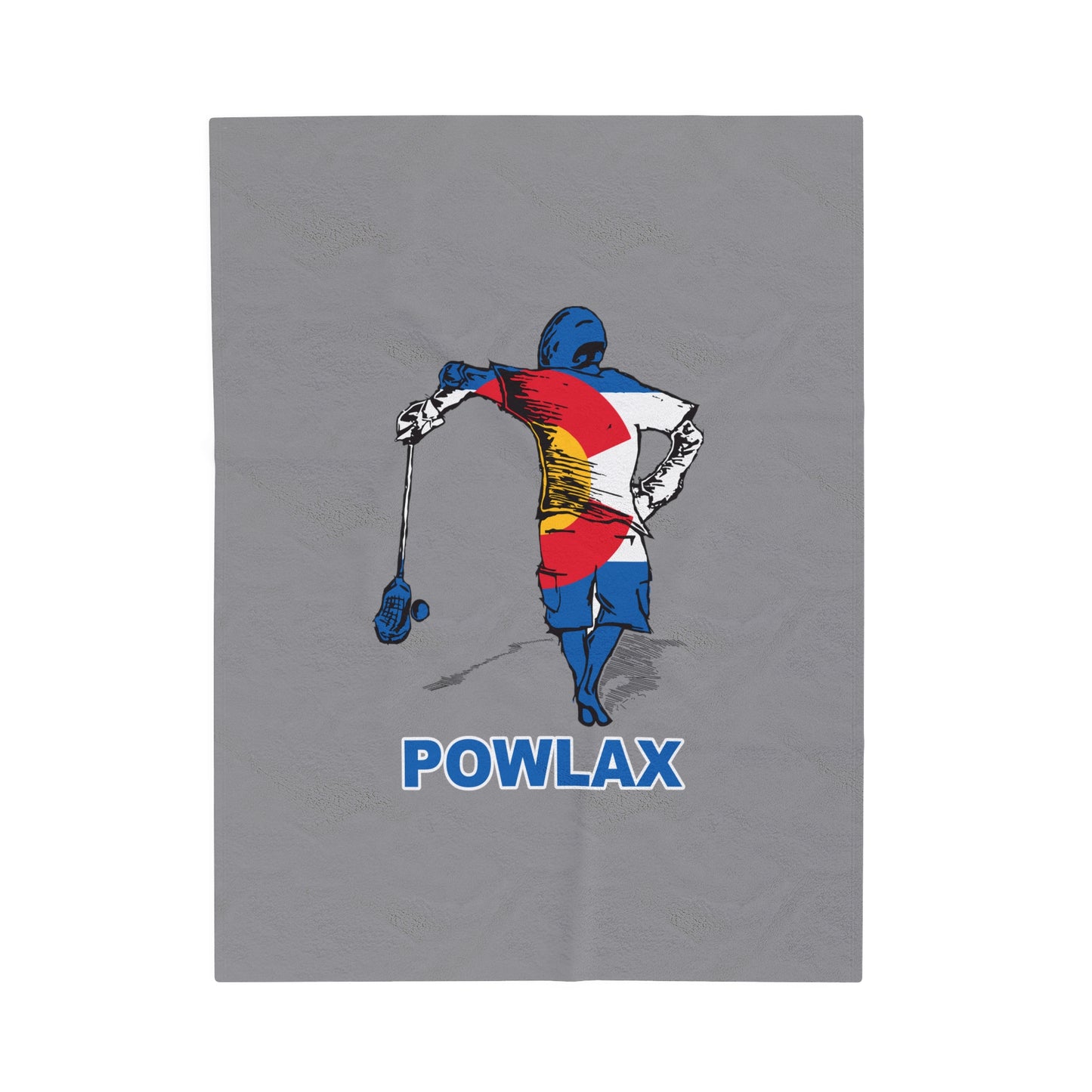 POWLAX Velveteen Plush Blanket