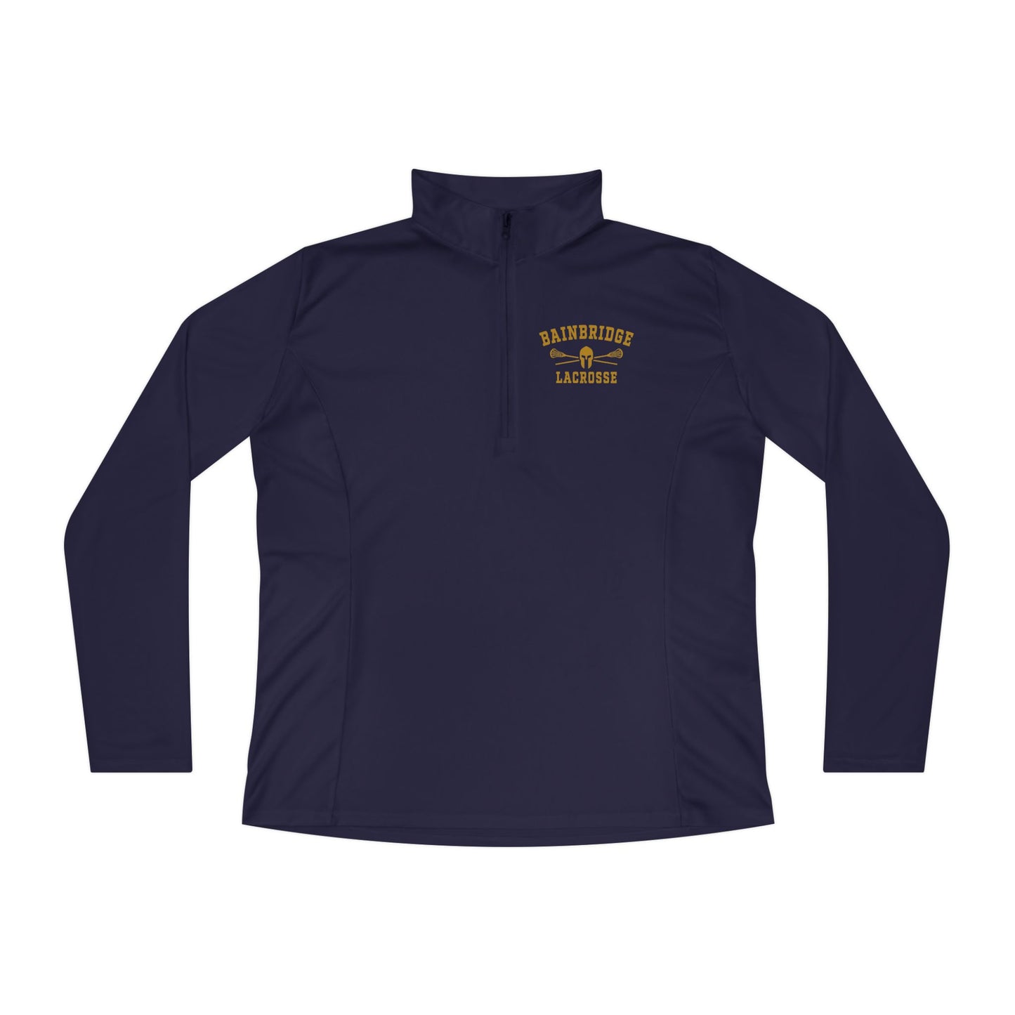 Women's Bainbridge Lacrosse Sport-Tek Quarter-Zip Pullover