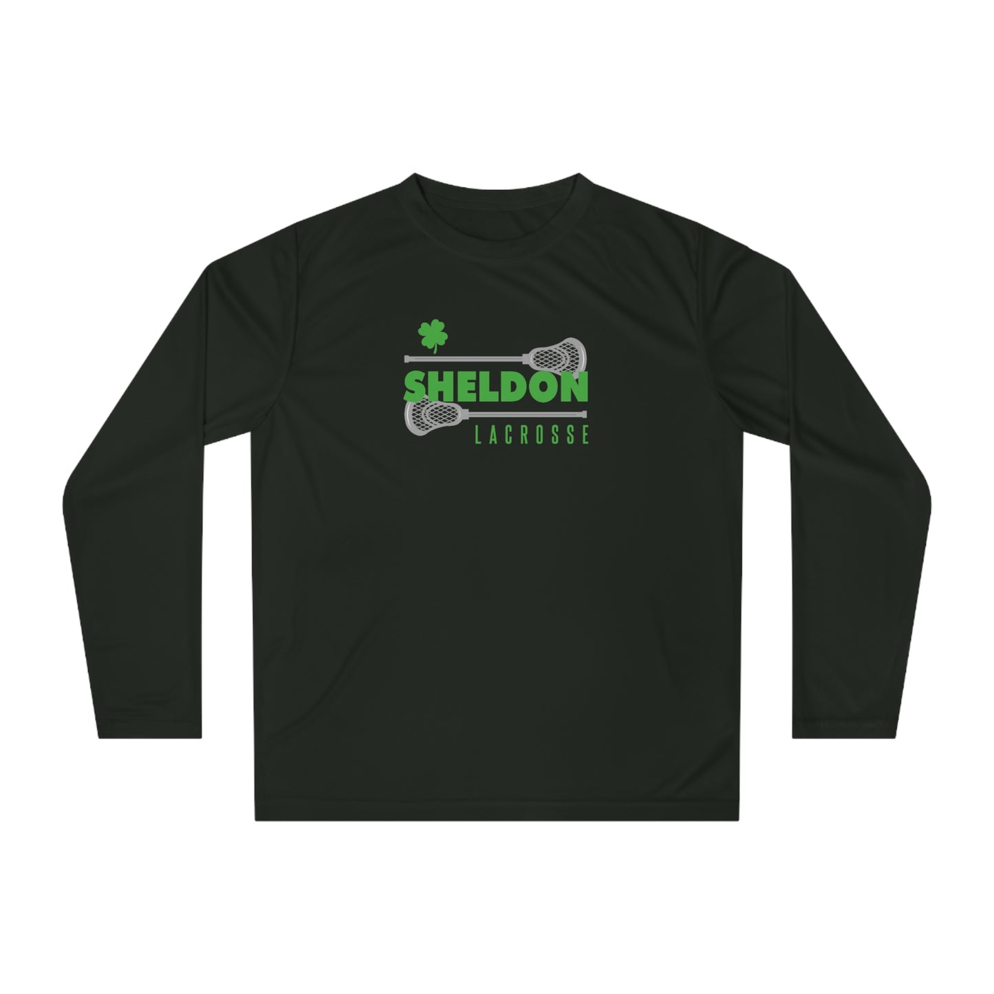 Adult Sheldon Lacrosse Team 365 Performance Long Sleeve Shirt