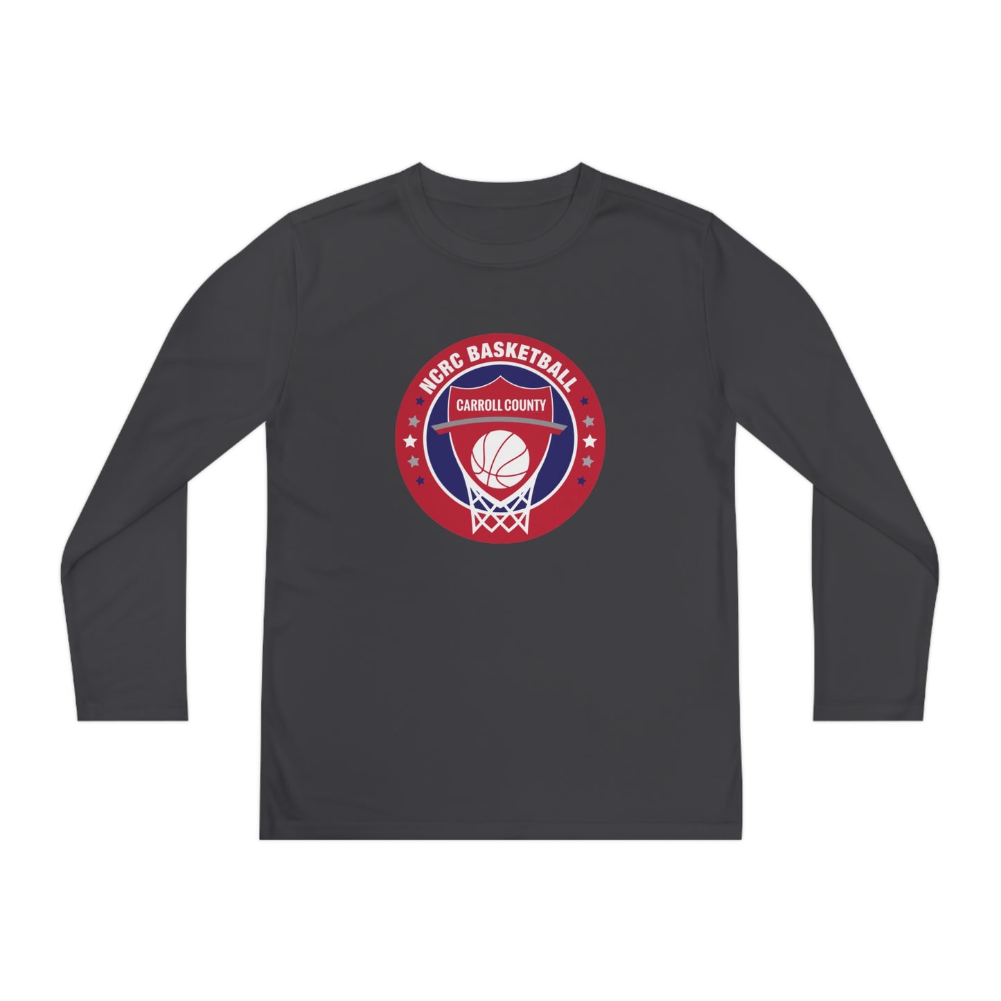 Youth NCRC Basketball Sport-Tek Performance Long Sleeve Shirt