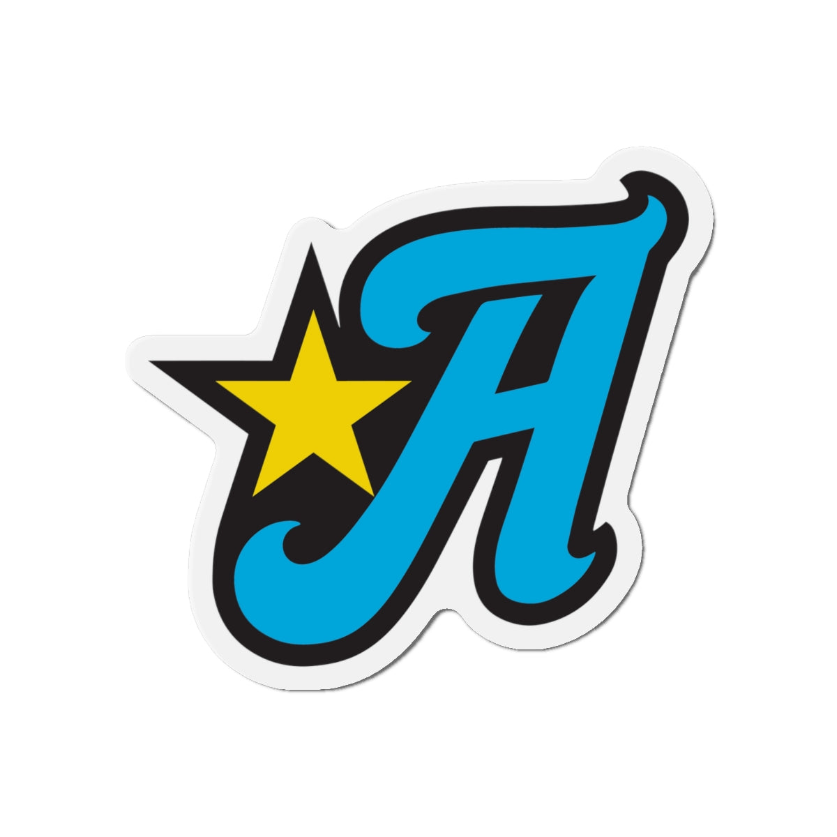 LA Alliance Lacrosse Die-Cut Magnet