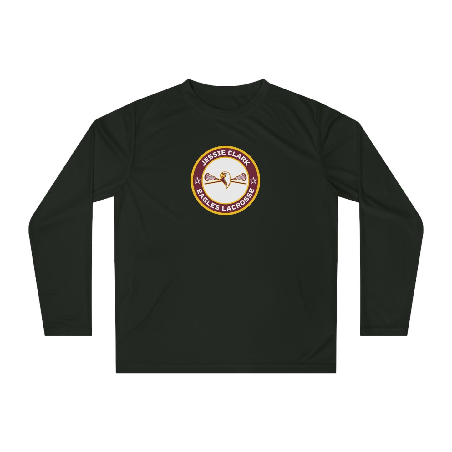 Jessie Clark Lacrosse Unisex Performance Long Sleeve Shirt