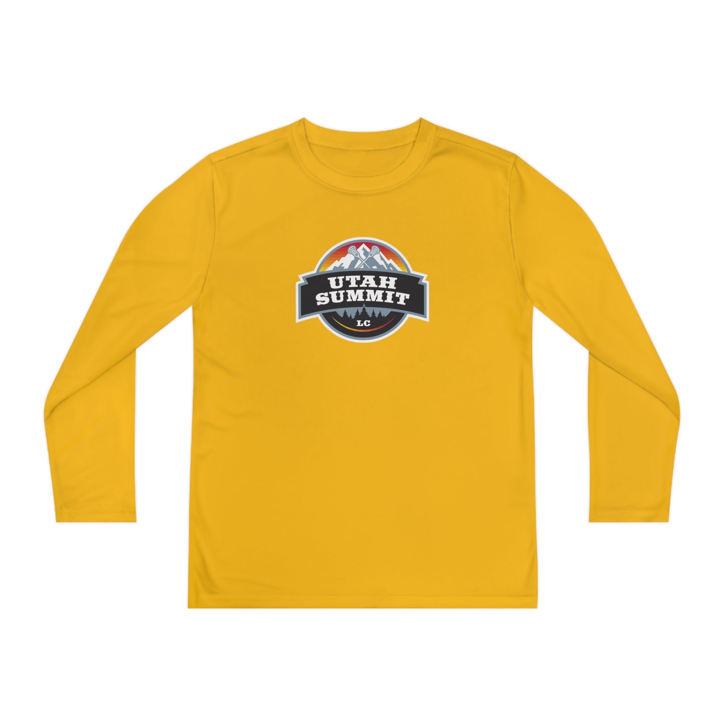 Youth Utah Summit LC Sport-Tek Performance Long Sleeve Shirt
