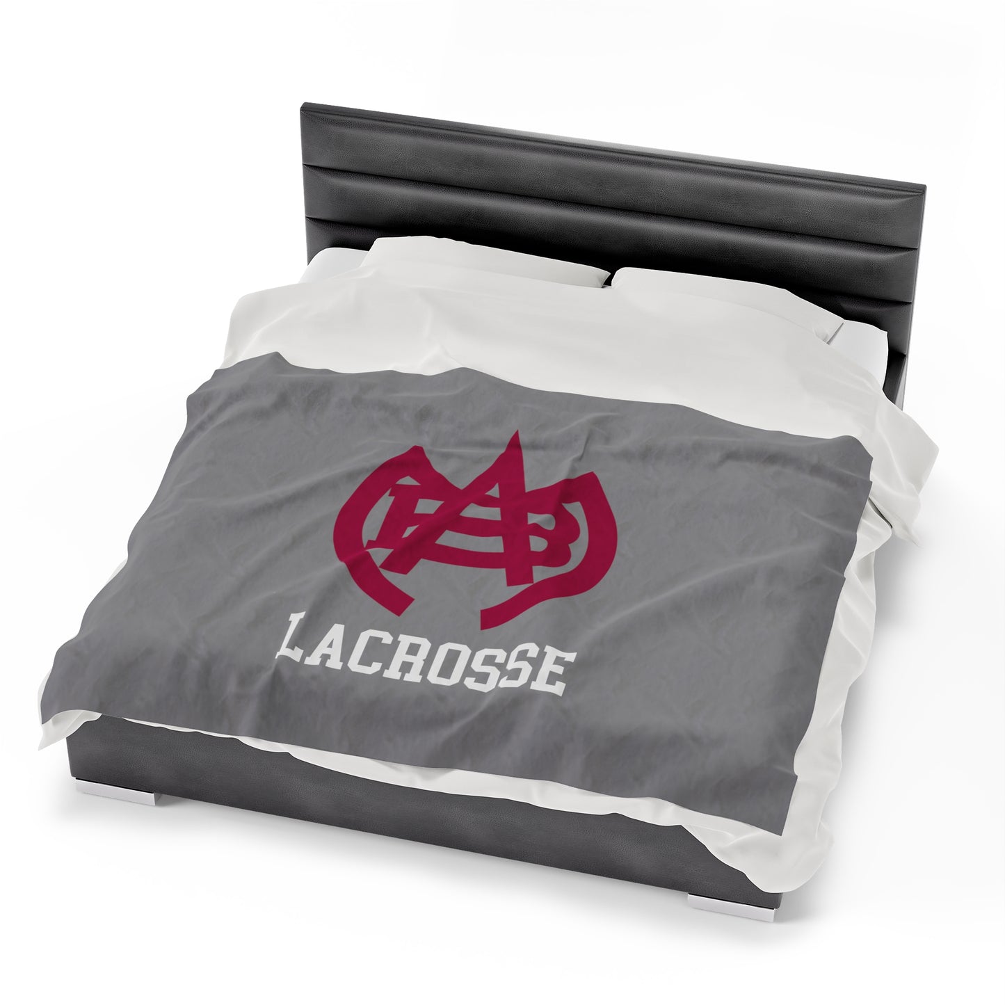 MBA Lacrosse Velveteen Plush Blanket (60" x 80")
