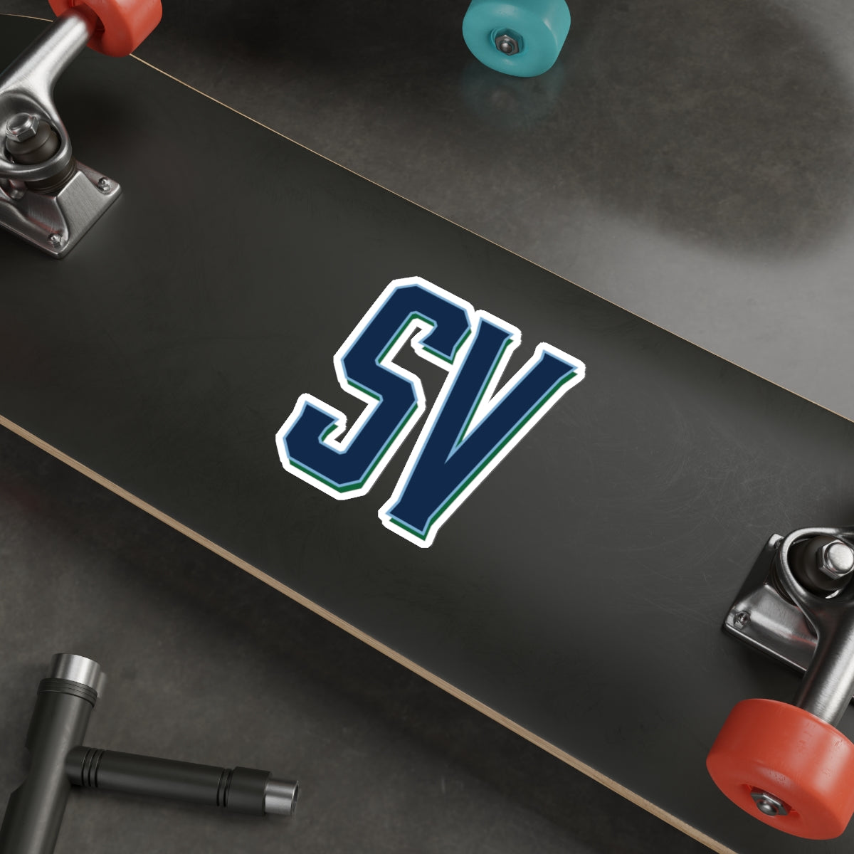 Sun Valley Lacrosse Die-Cut Sticker