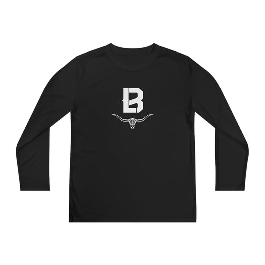 Youth The Lacrosse Barn Sport-Tek Performance Long Sleeve Shirt