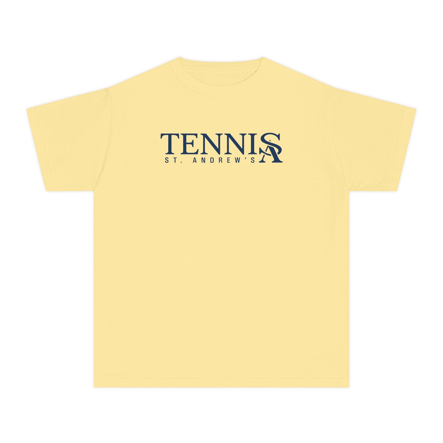 Youth Saints Tennis Comfort Colors Garment Dyed T-Shirt