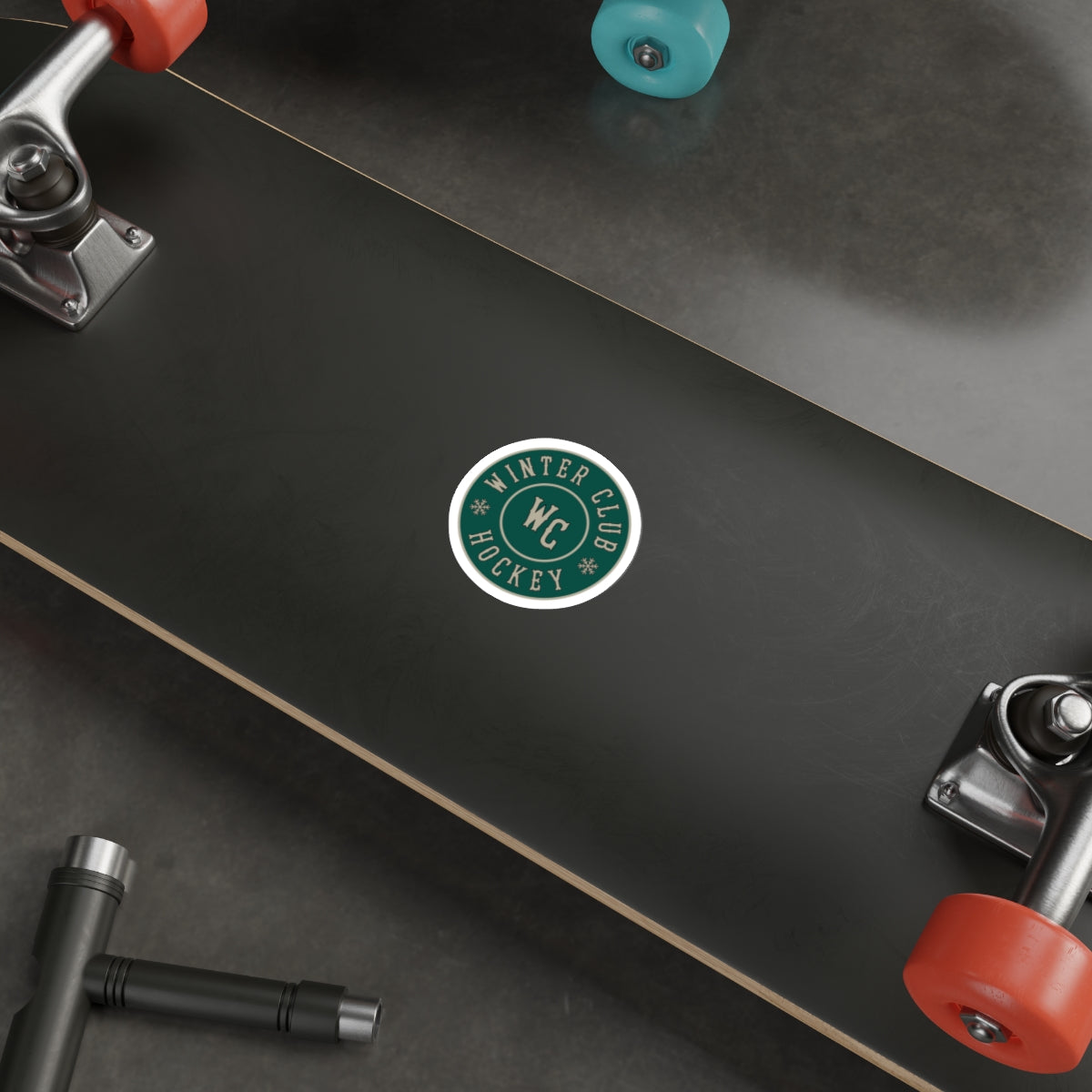 Winter Club Die-Cut Sticker