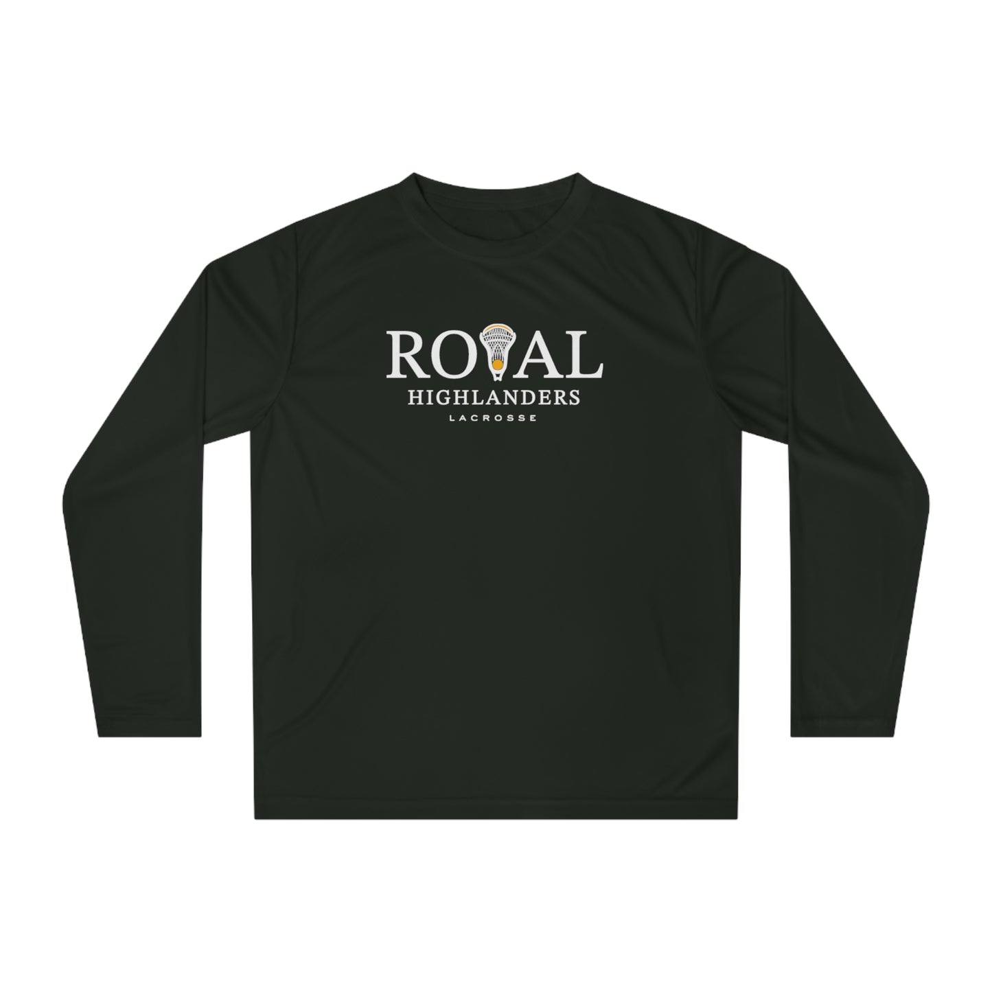 Adult Royal HS Lacrosse Team 365 Performance Long Sleeve Shirt