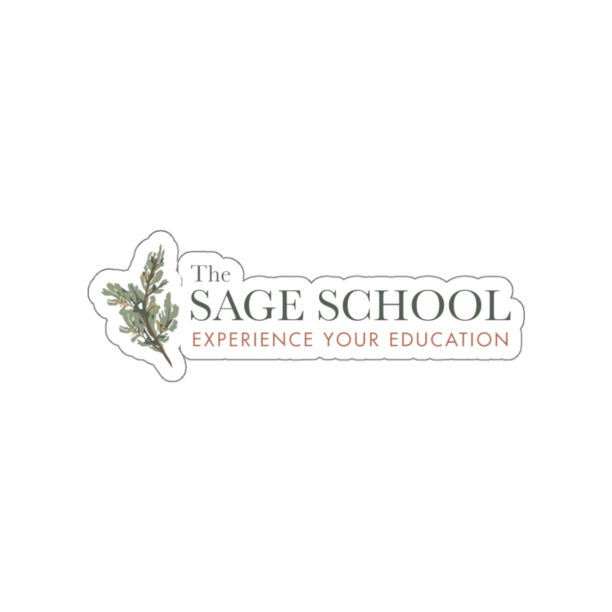 The Sage School Die-Cut Sticker