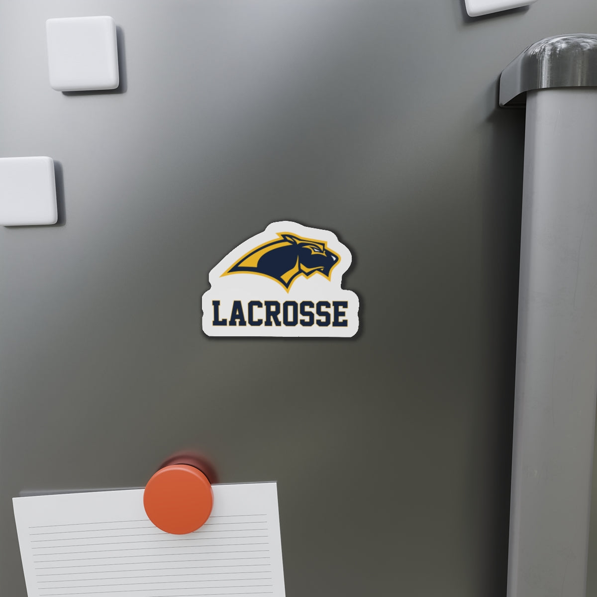 PJP Boy Lacrosse Die-Cut Magnet