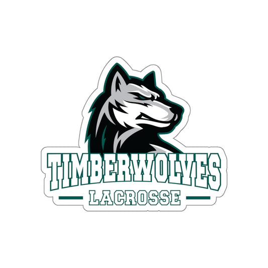 Everett Lacrosse Die Cut Stickers