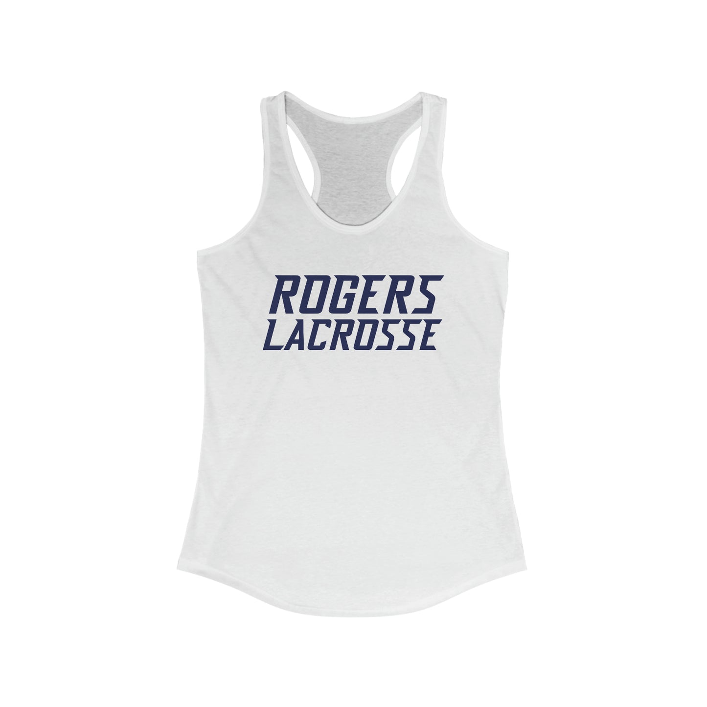 Women's Rogers Lacrosse Next Level Racerback Tank