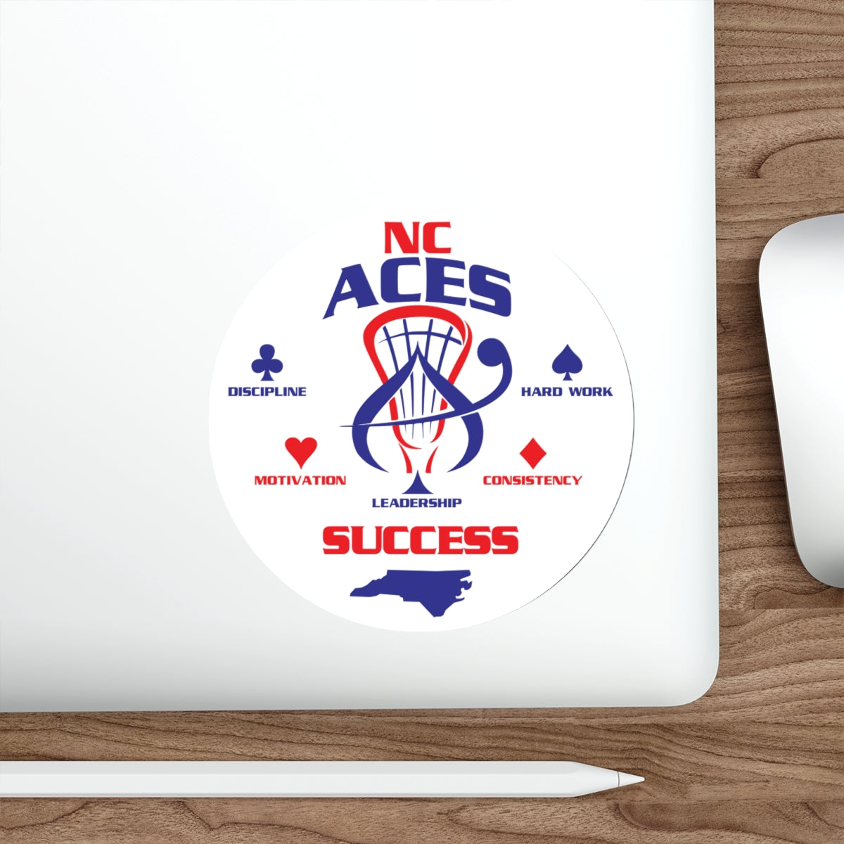 NC Aces Die-Cut Sticker