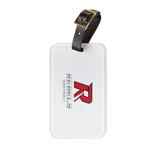 Rebels Softball Luggage Tag