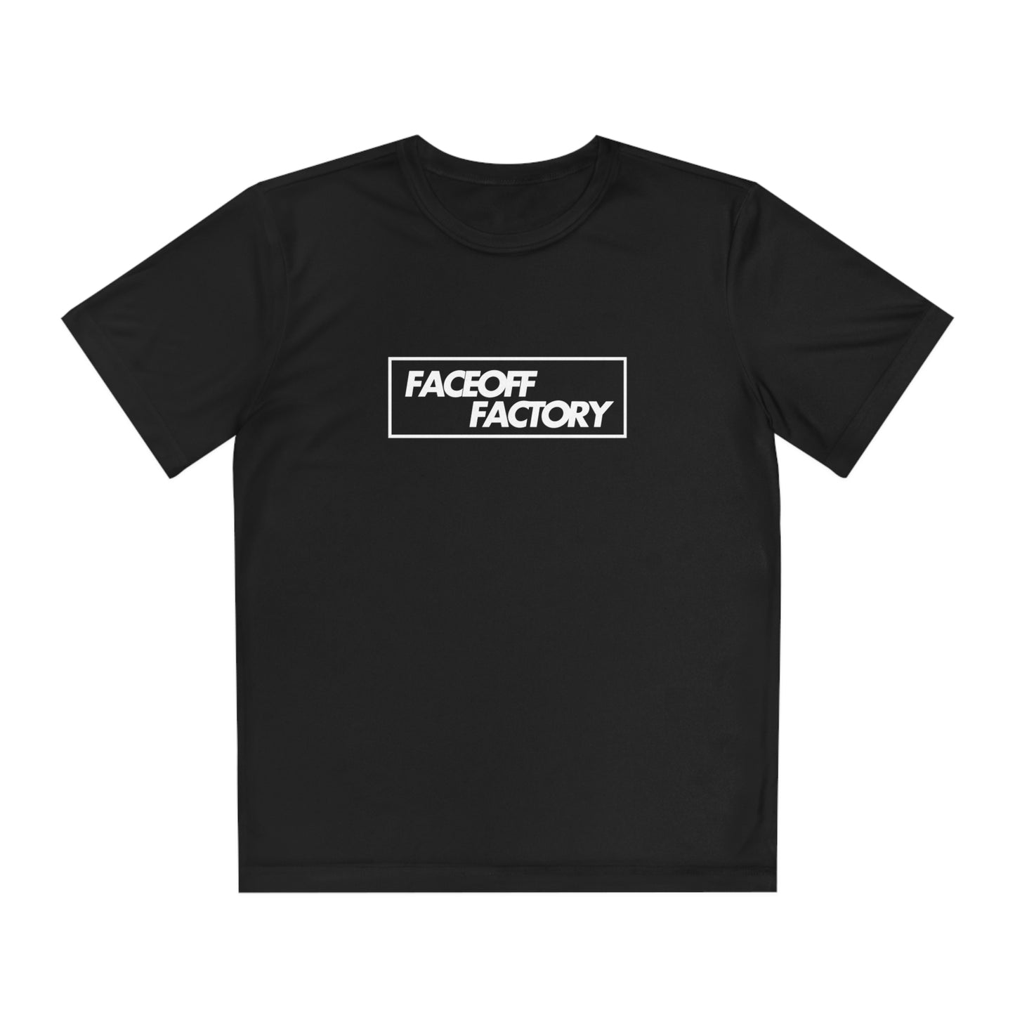 Youth Faceoff Factory Sport-Tek Performance T-shirt