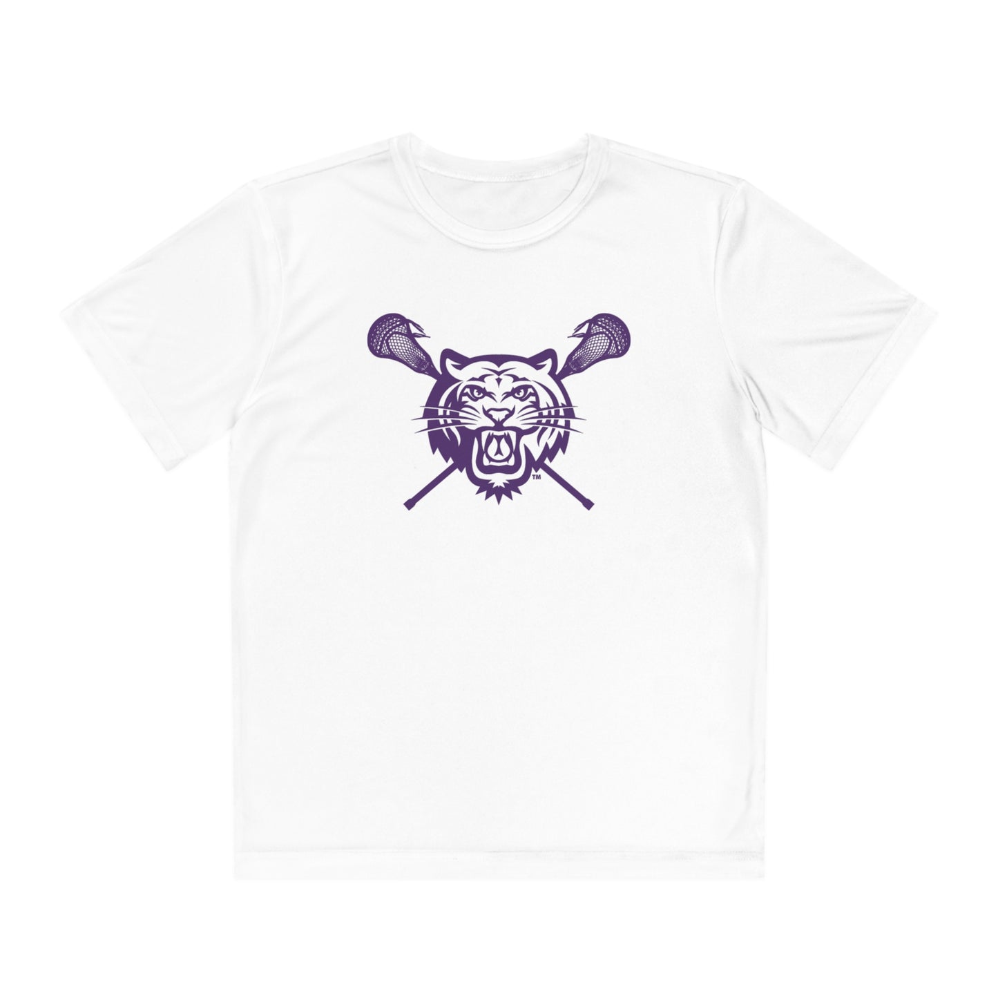 Youth Tiger Lax Sport-Tek Performance Tee