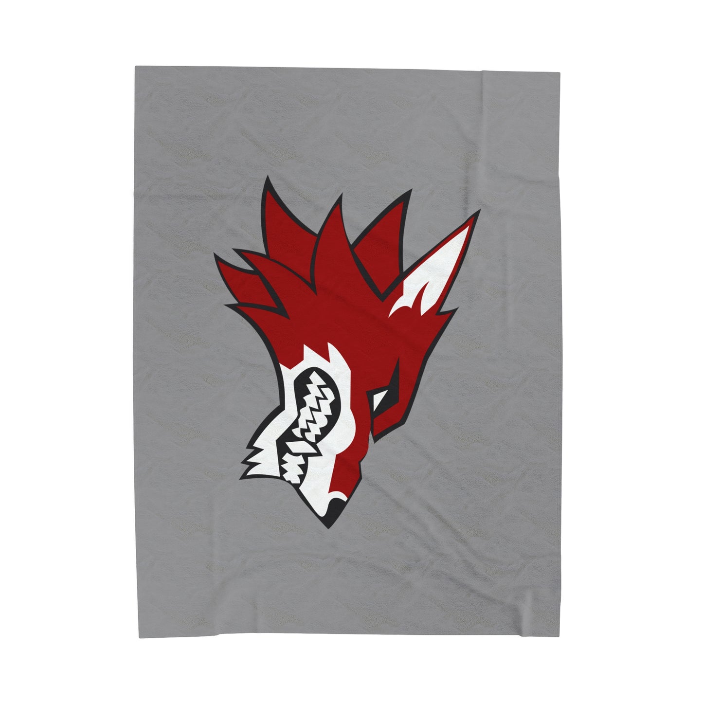 Columbus Coyotes Velveteen Plush Blanket (60" x 80")