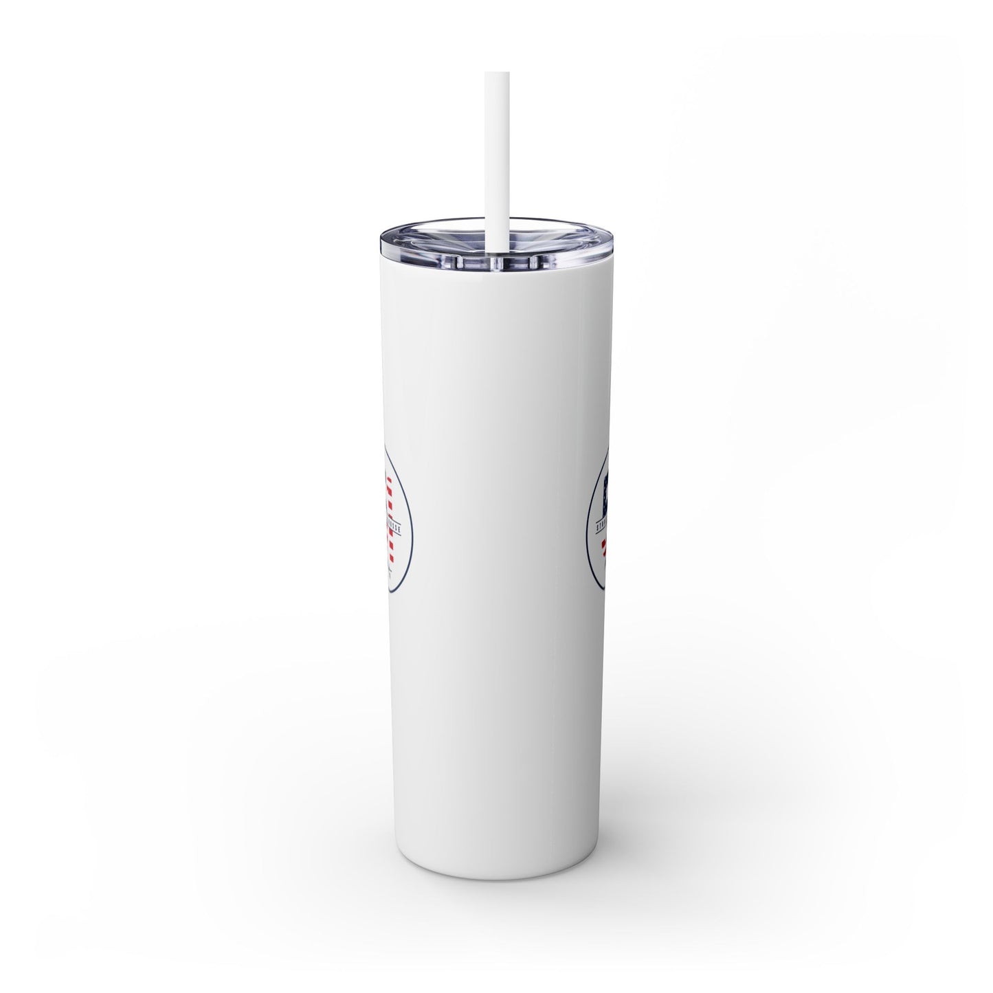 51 Stars Lacrosse Skinny Tumbler with Straw (20oz)