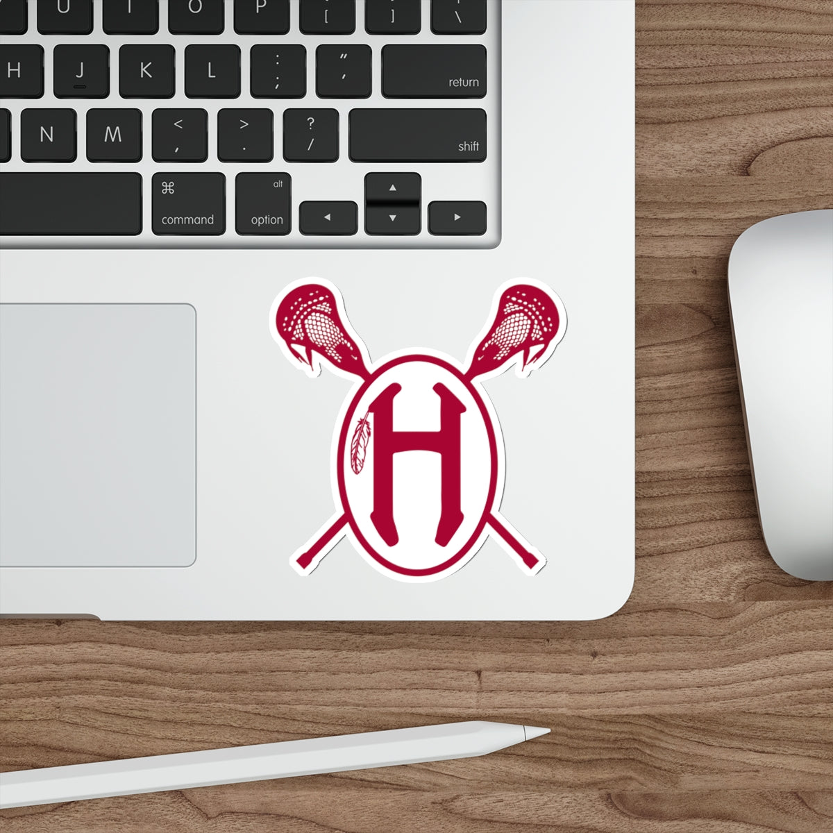 Hoboken Lacrosse Die-Cut Sticker