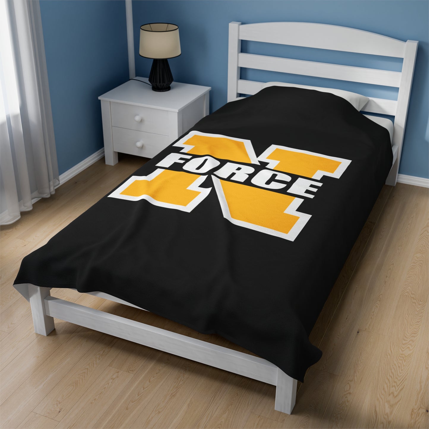 Napa Force Lacrosse Club Velveteen Plush Blanket (60" x 80")