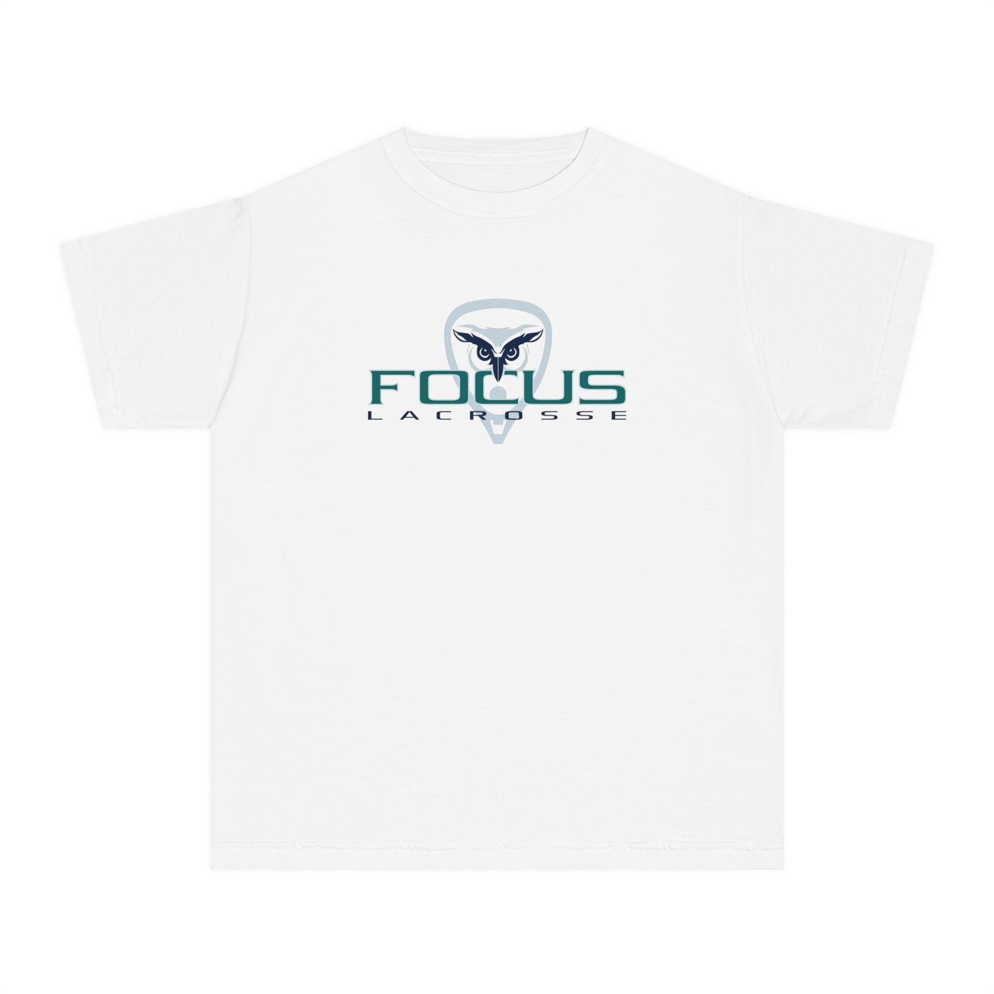 Youth Focus Lacrosse Comfort Colors Garment-Dyed T-Shirt