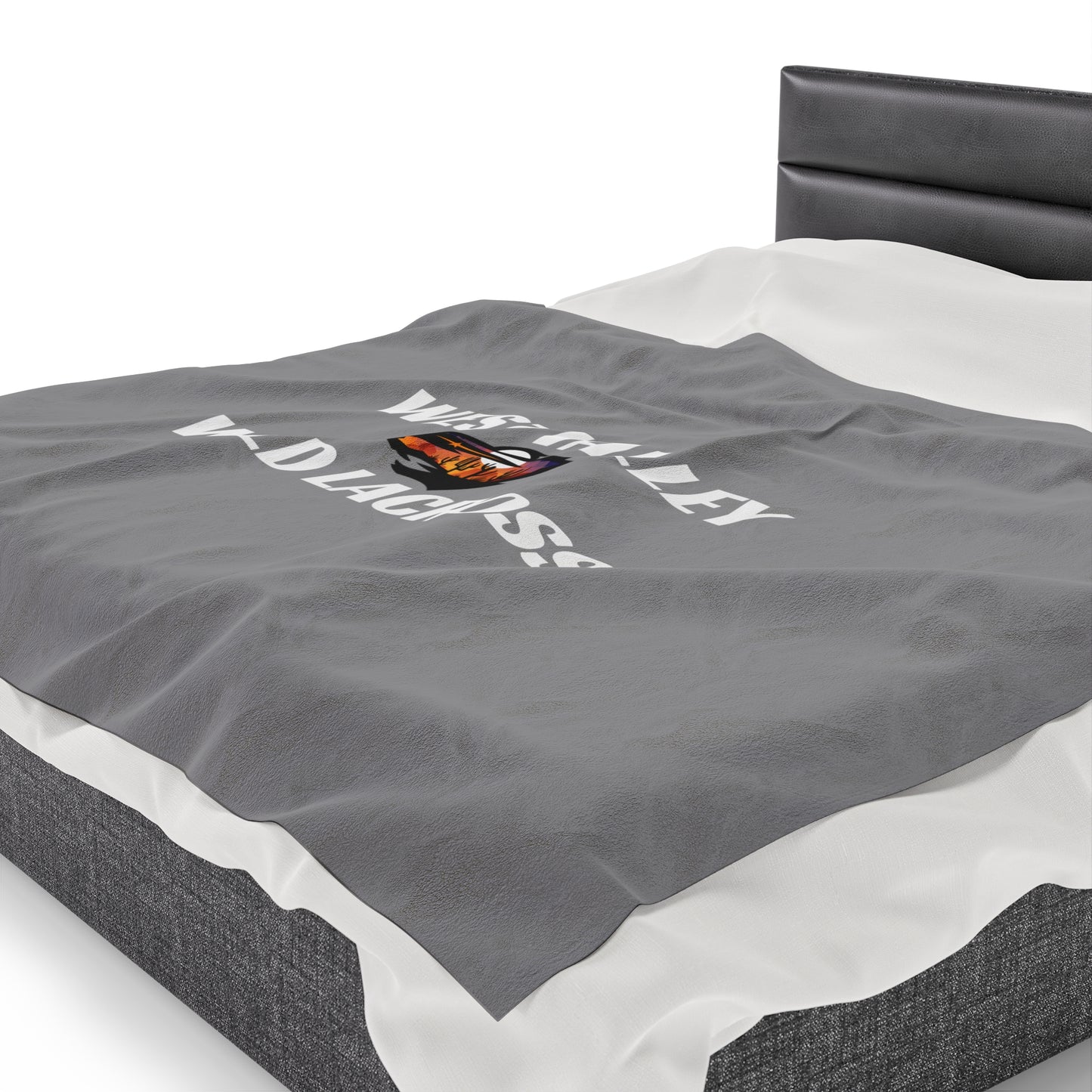 WVW Lacrosse Velveteen Plush Blanket (60" x 80")