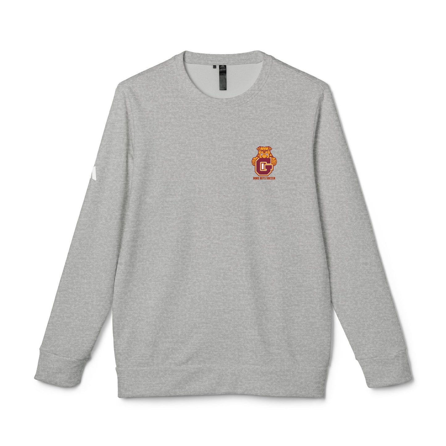 Adult Glassboro Boys Soccer Adidas Fleece Crewneck Sweatshirt