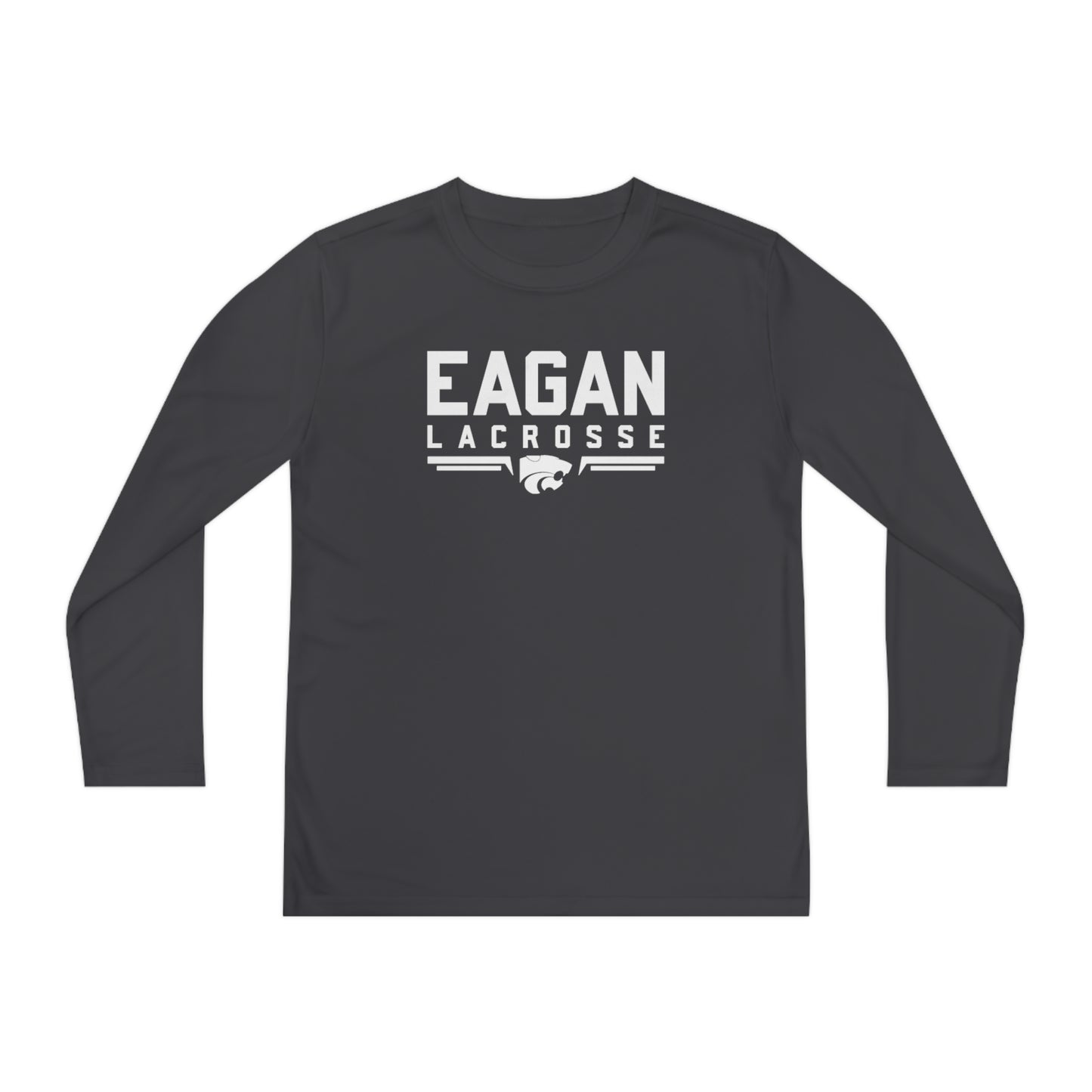 Youth Eagan Boys Lacrosse Sport-Tek Performance Long Sleeve