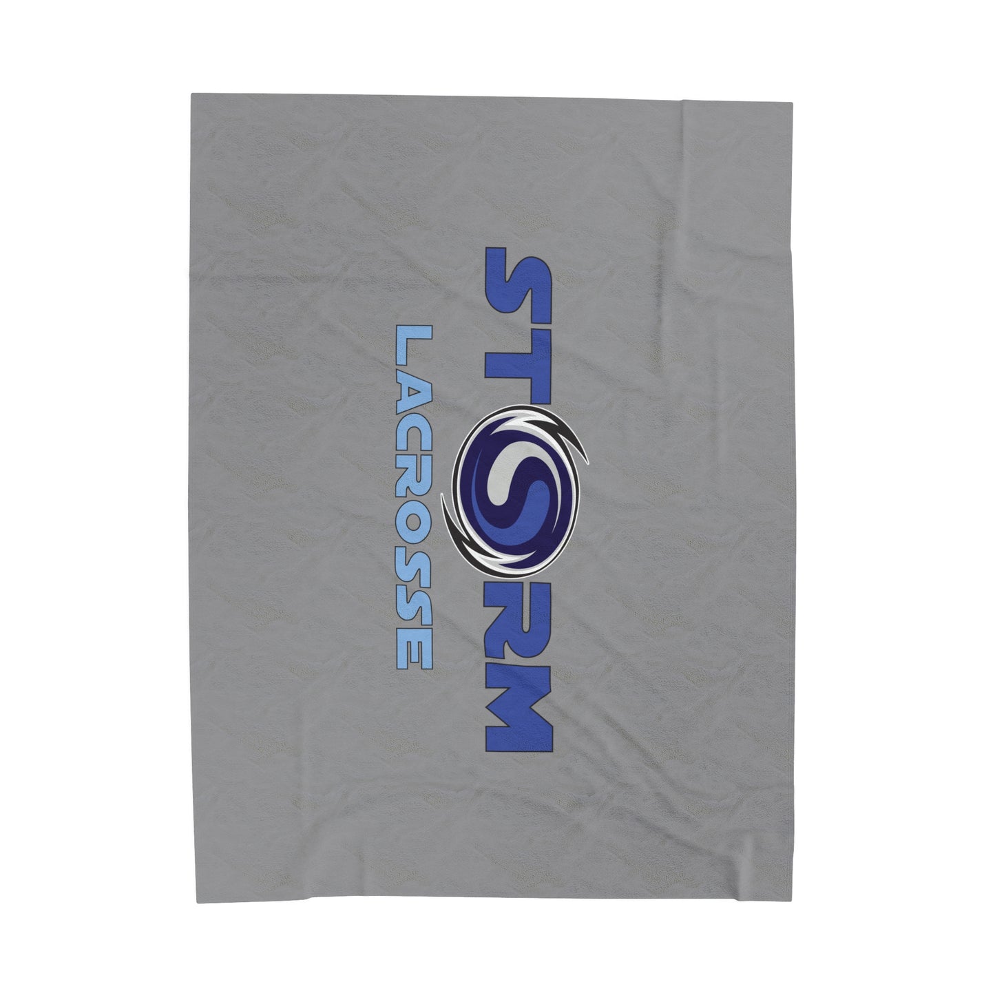 Storm Lacrosse Velveteen Plush Blanket (60" x 80")