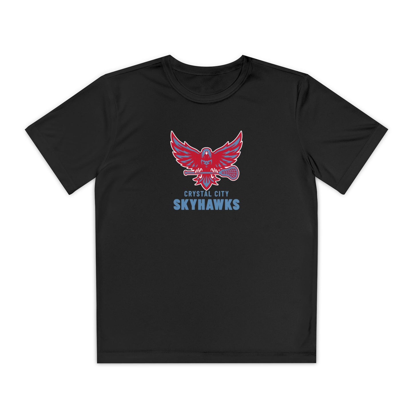 Youth Crystal City Skyhawks Sport-Tek Performance T-shirt