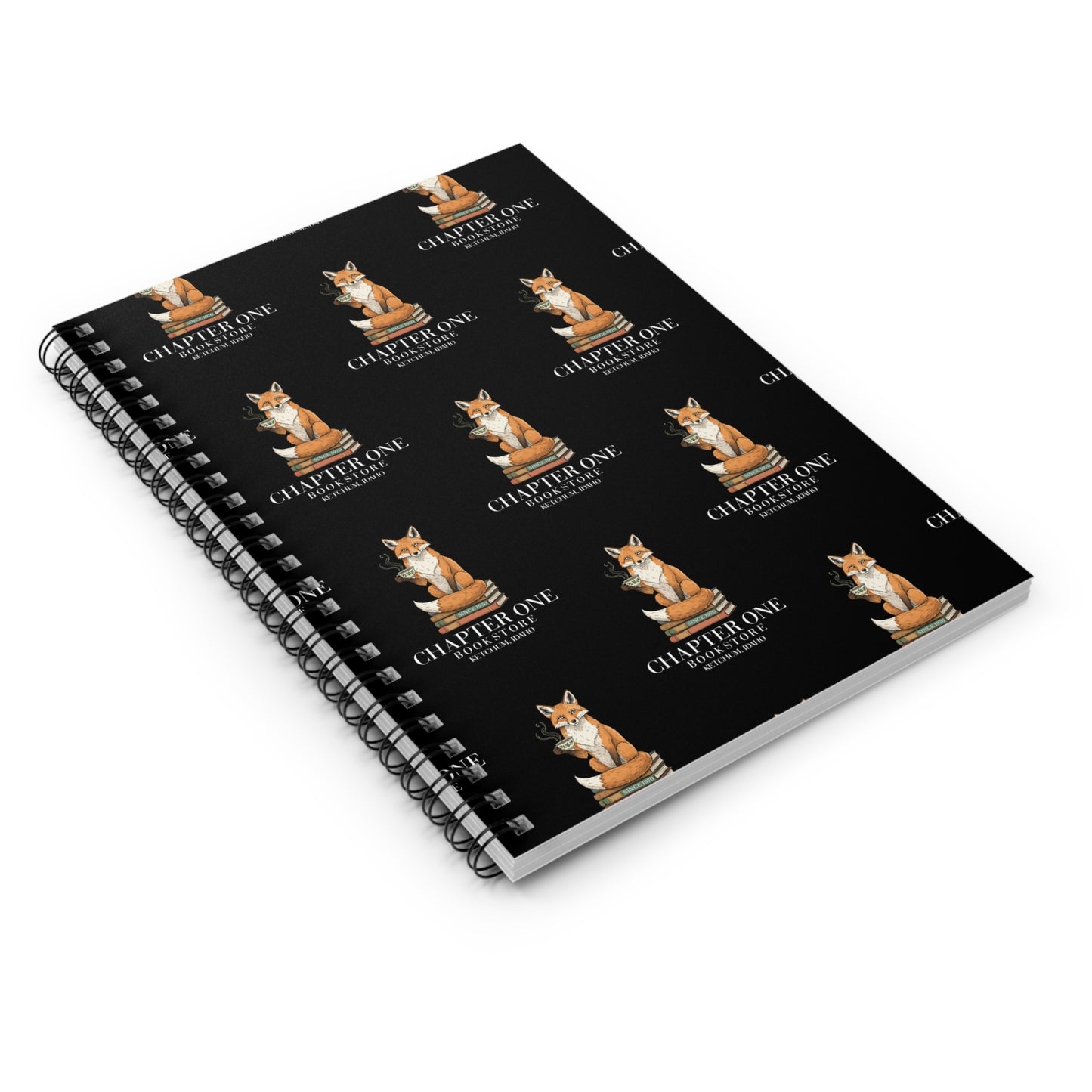 Chapter One Bookstore Spiral Notebook - Ruled Line  (8" x 6")