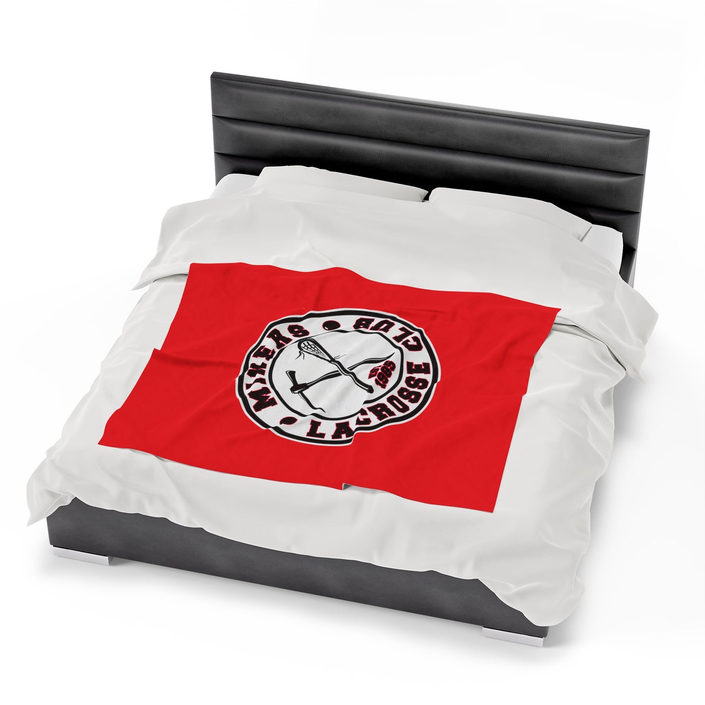 Edmonton Miners Velveteen Plush Blanket