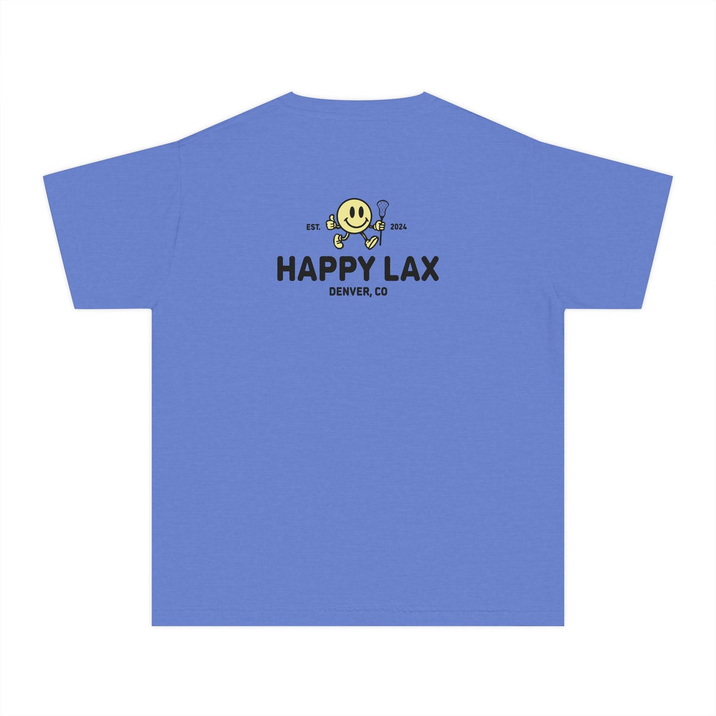Youth Happy Lax Comfort Colors Garment Dyed T-Shirt