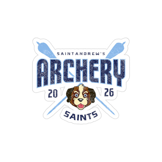 Saints Archery Die-Cut Outdoor Sticker
