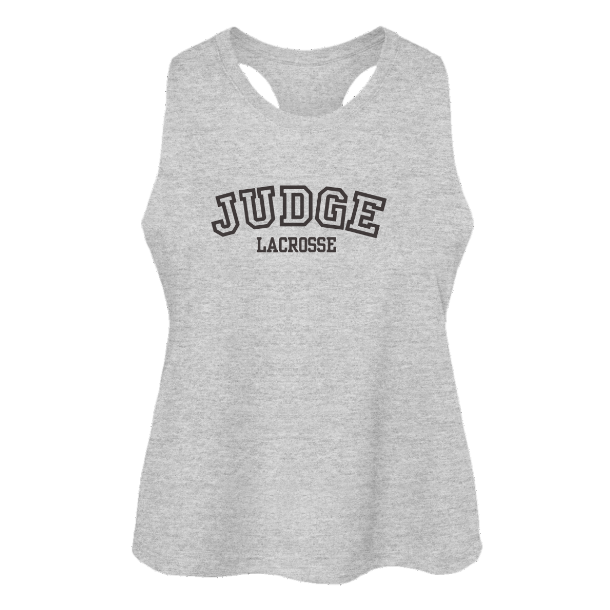 Women's Judge Lax Racerback Cropped Tank