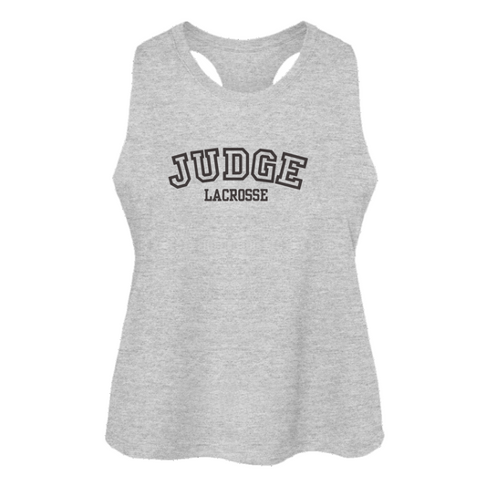 Women's Judge Lax Racerback Cropped Tank