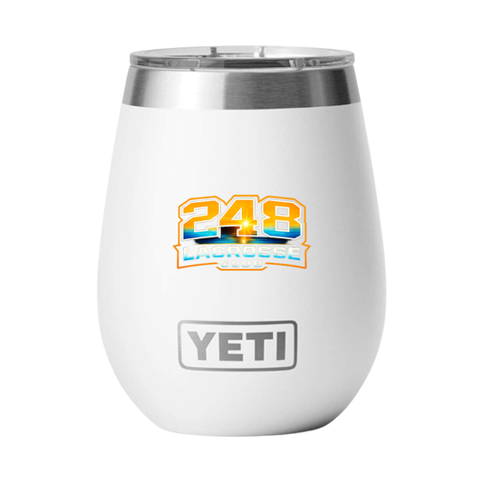 YETI 10 oz Rambler Wine Tumbler with DuraSip Ceramic Lining